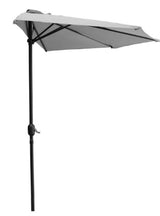 Parasol de balcon - Gris - 297x147x249cm