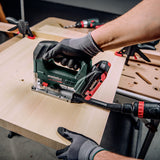 Scie sauteuse METABO "D" 32mm 18V STB 18 LT 130 BL - Pick+Mix (sans batterie ni chargeur), coffret metaBOX