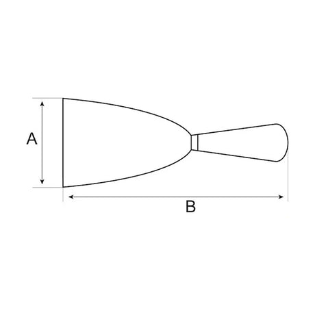 Couteau peintre bimatiere 120 BAHCO - 215000120