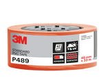 3M™ P489R - PVC Souple Adhésif Tous Travaux Qualité Supérieur 33x48mm Orange 33m x 48mm