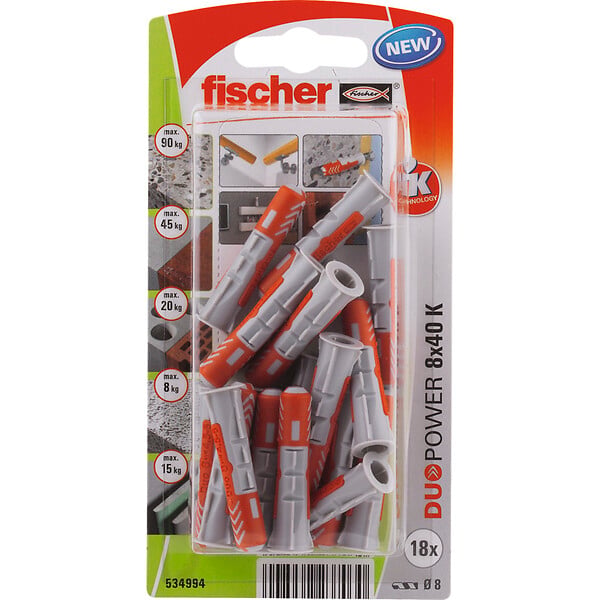 534994 - Blister de 18 chevilles Duopow