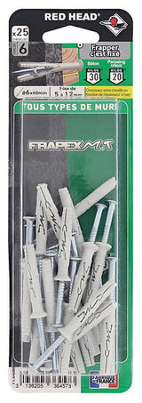 BSS3136205364573 - Blister de 25 chevilles Frapex