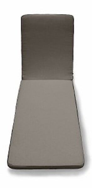 Coussin bain de soleil uni - Coton et polycoton - Gris