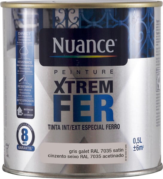 BRM110557 - Peinture XTREM Fer - Gris gale