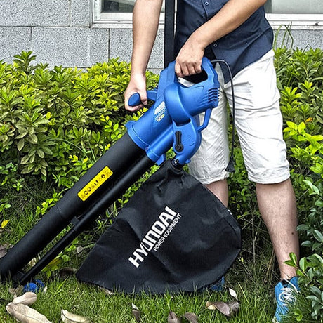 Aspirateur souffleur broyeur électrique HYUNDAI - 3200W - 40L
