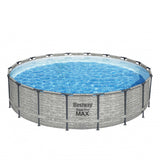 Piscine steelpromax - 488x122 avec pompe
