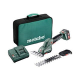 Taille-bordures METABO 12 V PowerMaxx SGS 12 Q  1x 2,0 Ah Li-Power, SC 30 + coffret