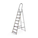 Escabeau simple en aluminium 8 marches - DRABEST - ESCA362
