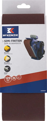 Bande abrasive sans fin - Lot de 2 - 100x560mm