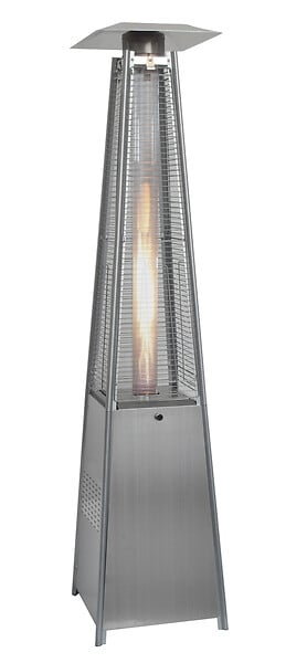 Chauffage extérieur - Acier - Gris - 13kW