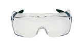 Surlunettes de protection OX3000 - Incolore - Anti-Rayures - Anti-Buée - Anti-Statique - Anti-Projections Chimiques Incolore