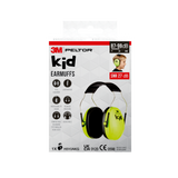 Casque de Protection Auditive 3M™ PELTOR™ Kid Vert SNR 27 dB
