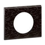 Plaque de finition Céliane - Cuir Pixels