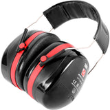 H540A-411-SV - Casque 3M™ PELTOR™ Optime™ III Rouge/Noir - SNR 35 dB