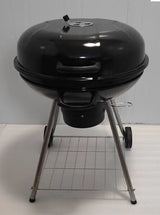 Barbecue Charbon sur Chariot Bicook – Grande Grille – Réglable en Hauteur – Idéal 8 Personnes