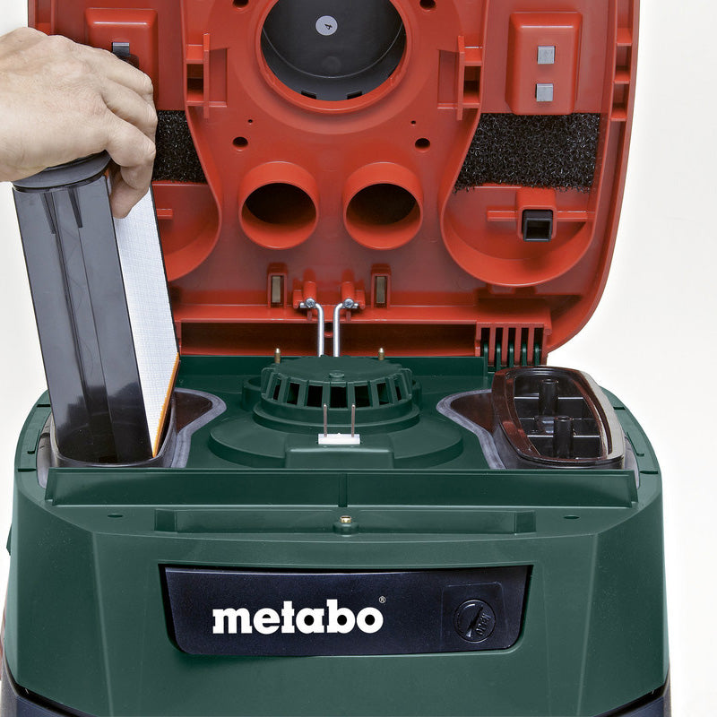 Aspirateur poussière et béton filaire METABO ASR 35 M ACP  Classe M 1400W