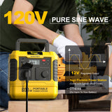Station d'energie - TOGO POWER - Technologie batterie LiFEPO4 - ADVANCE600LFP - Sortie max AC 1200W