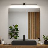 Applique Salle de Bain - Paulmann - 75412 - Sava - IP44 - 900mm - 7,5W - 500lm - 3000K - Noir