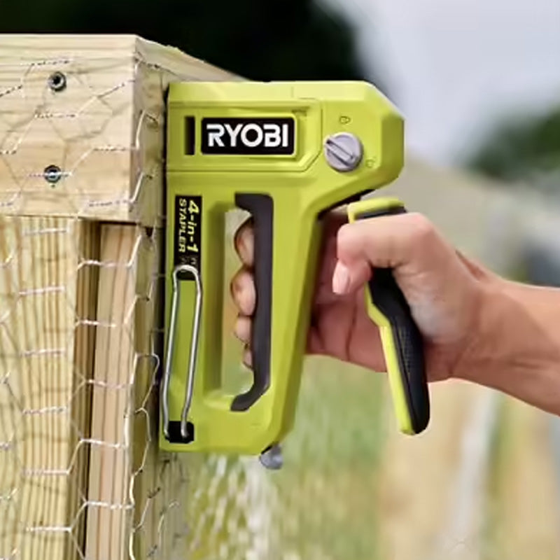 Agrafeuse cloueuse 4 en 1 RYOBI  RHFST4IN1 agrafes 50/T25/JT21 pointes 18G