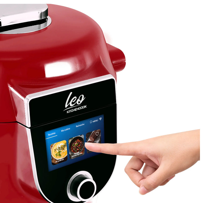 Autocuiseur intelligent LEO - Rouge