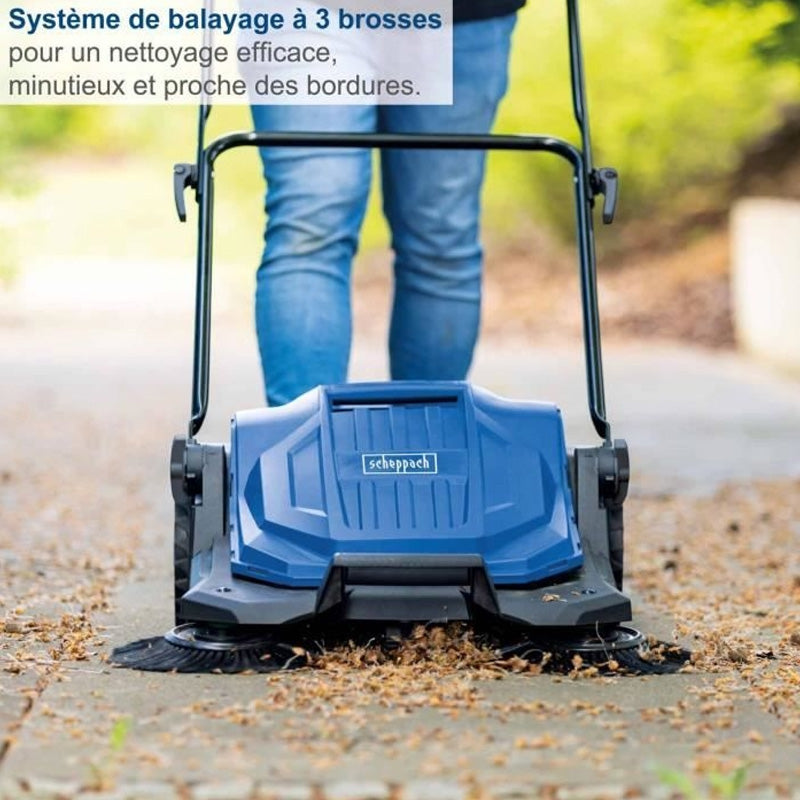 Balayeuse manuelle S800 65cm de large - 2600m²/H SCHEPPACH - 5909806915
