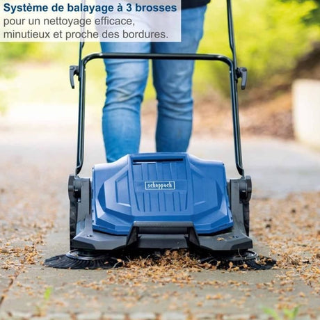 Balayeuse manuelle S800 65cm de large - 2600m²/H SCHEPPACH - 5909806915