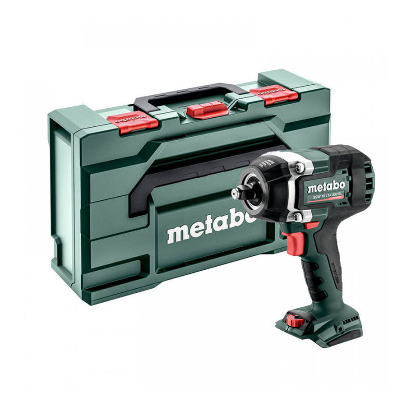 Boulonneuse à chocs METABO 18V 1/2" 800 Nm SSW 18 LTX 800 BL - 602403840 - avec coffret metabox