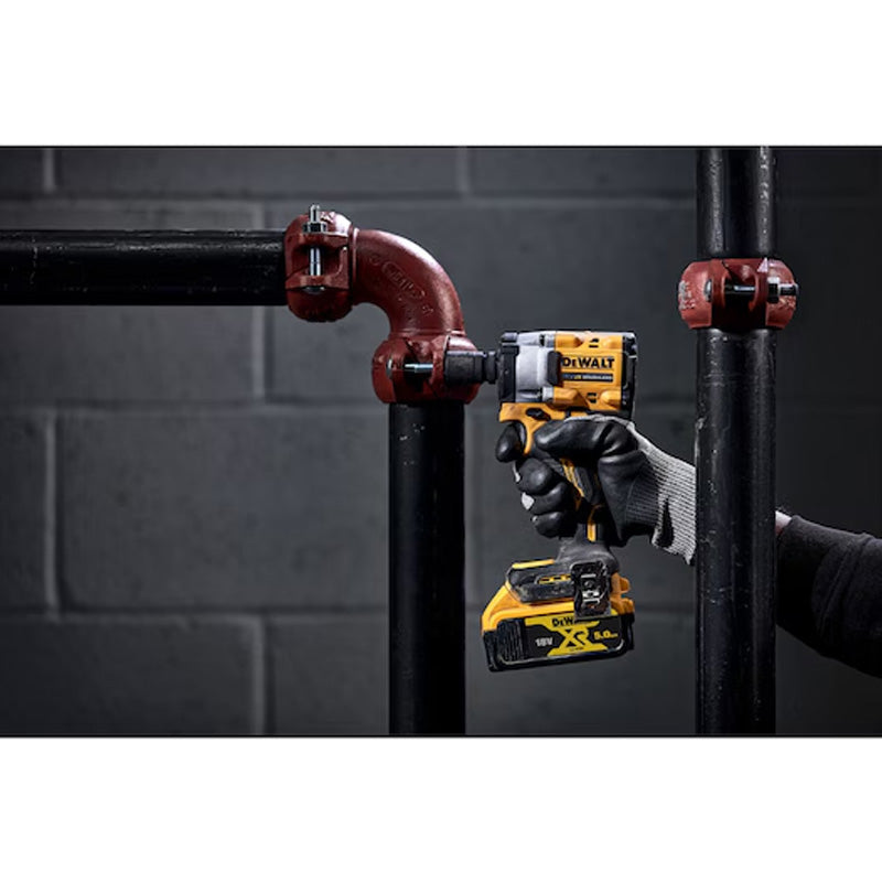 Boulonneuse à chocs compacte ½'' 406Nm 18V DEWALT DCF922P1-QW avec coffret et 1 batterie