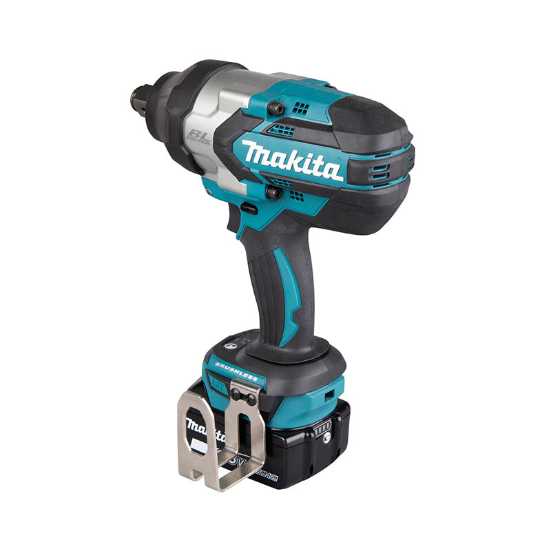 Boulonneuse à chocs LXT® MAKITA DTW1001RTJ avec 2 batteries 5,0 Ah, chargeur DC18RC et Makpac 3