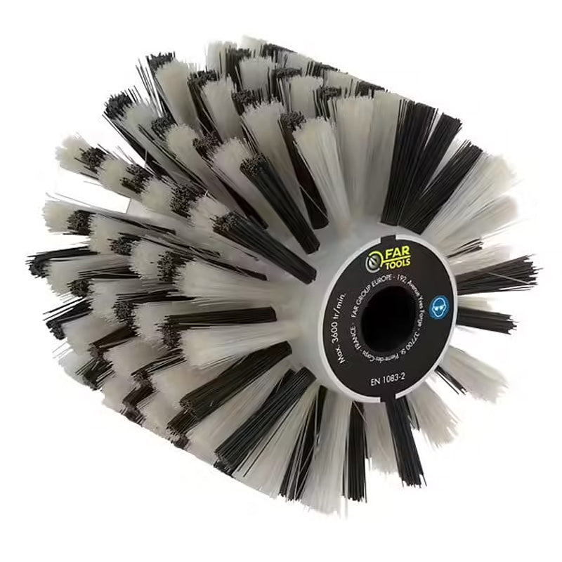 Brosse fibre plastique rénovateur Ø120mm FARTOOLS 110889