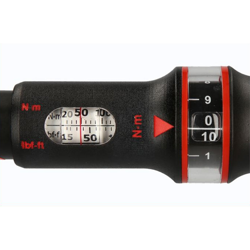 Clé dynamométrique ERGOTORQUEprécision® avec inverseur, 1/2'' - 20-100 Nm  - KS TOOLS - 516.1532