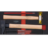 Composition d'outils 3 tiroirs pour servante, 158 pièces  - KS TOOLS - 714.0158