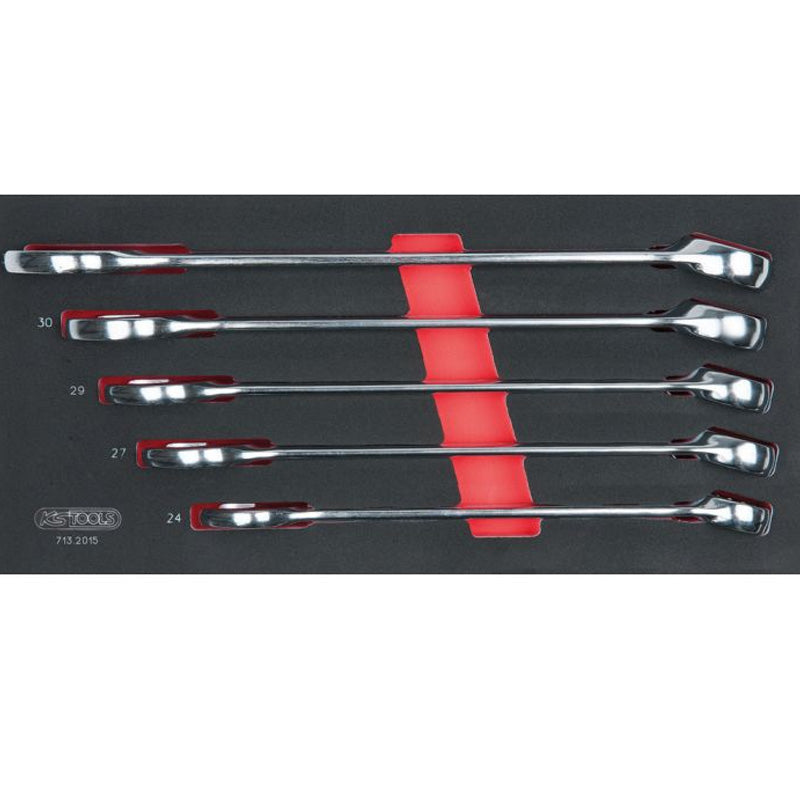 Composition d'outils 3 tiroirs pour servante, 158 pièces  - KS TOOLS - 714.0158