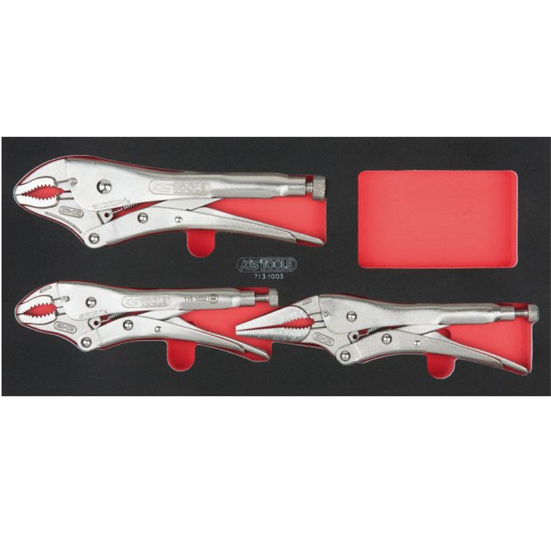 Composition d'outils 6 tiroirs pour servante, 455 pièces  - KS TOOLS - 714.0452