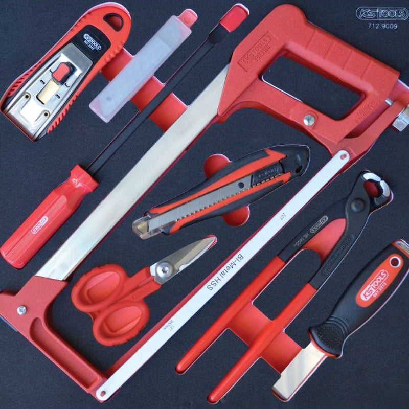 Composition d'outils 6 tiroirs pour servante, 455 pièces  - KS TOOLS - 714.0452