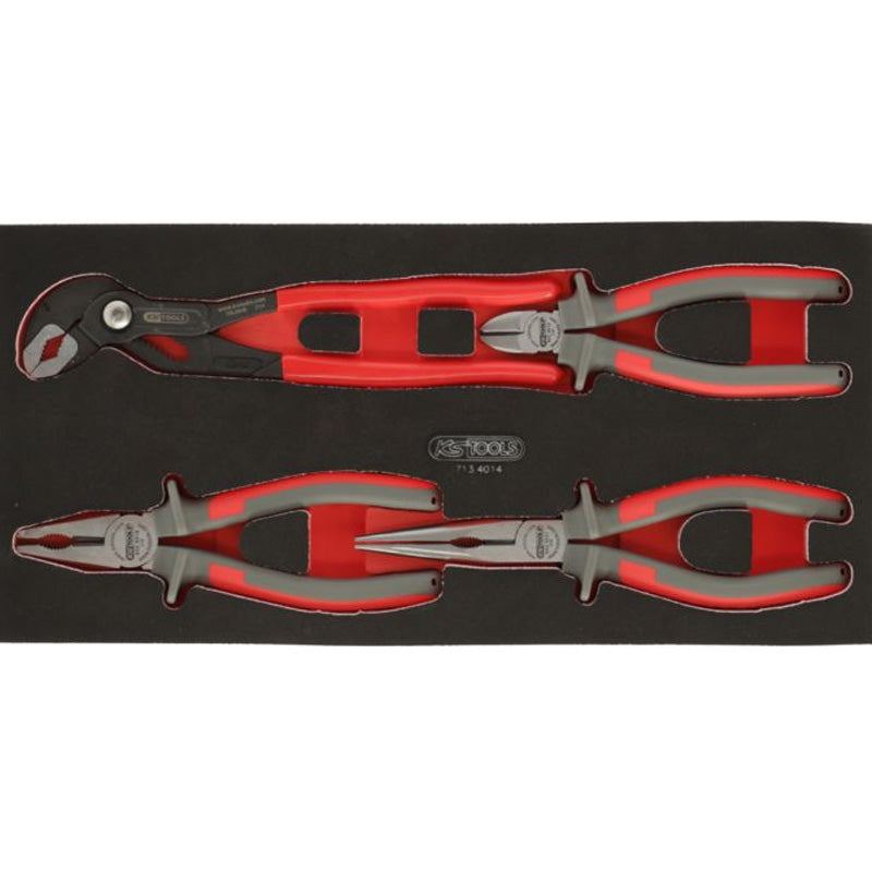 Composition d'outils 5 tiroirs pour servante, 187 pièces  - KS TOOLS - 714.0187