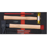 Composition d'outils 5 tiroirs pour servante, 187 pièces  - KS TOOLS - 714.0187