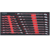 Composition d'outils 3 tiroirs pour servante, 158 pièces  - KS TOOLS - 714.0158