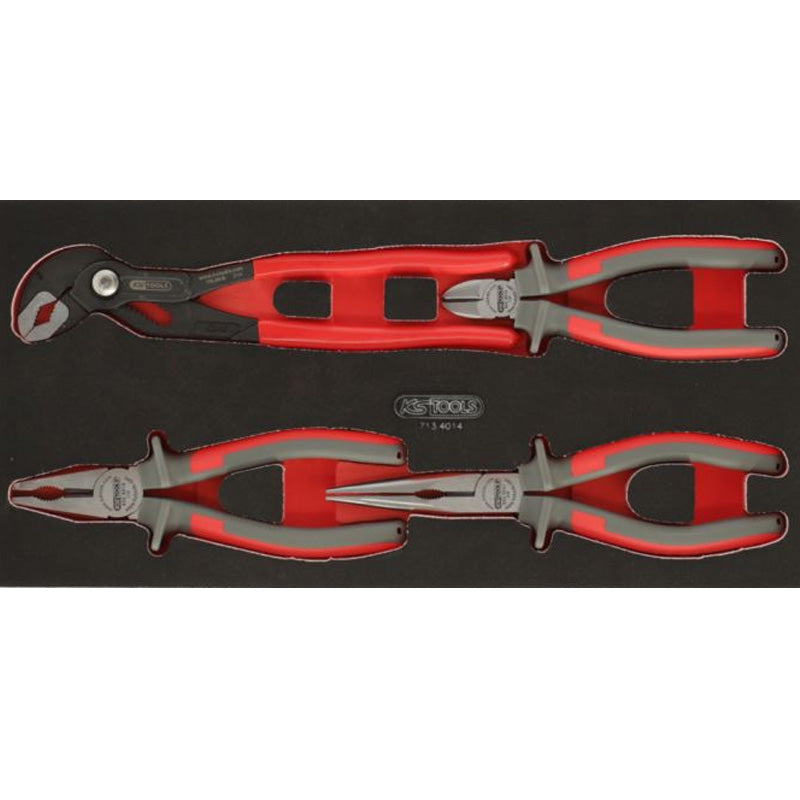 Composition d'outils 6 tiroirs pour servante, 455 pièces  - KS TOOLS - 714.0452