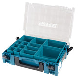 Coffret organisateur Makpac MAKITA 191X80-2 plastique L 295 x l 395 x H 110 mm plastique