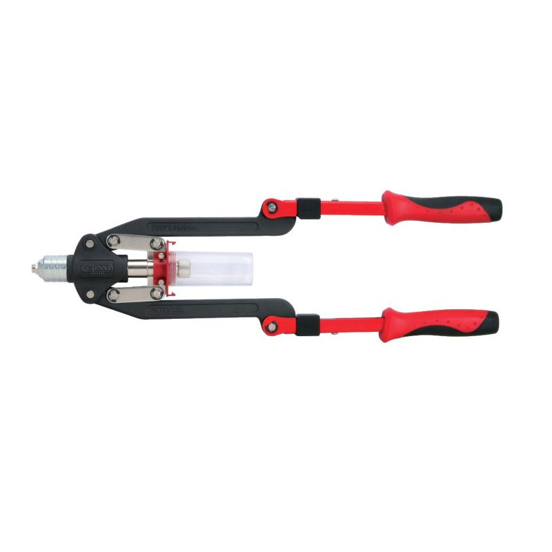 Coffret de pince à rivets et écrous aveugles (insert) - 2 bras pliants  - KS TOOLS - 150.9630