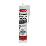 Collex Mastic GEB silicone noir spécial pare brise, toits ouvrants, joints autos 310ml