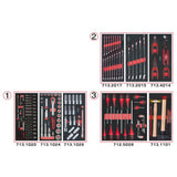 Composition d'outils 3 tiroirs pour servante, 158 pièces  - KS TOOLS - 714.0158