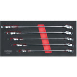 Composition d'outils 6 tiroirs pour servante, 455 pièces  - KS TOOLS - 714.0452