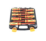 Jeu de 9 tournevis isolés NEO TOOLS 04-142 1000V spécial électricien