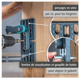 Kit de ferrures excentriques - WOLFCRAFT - 4665000