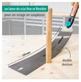 Scie japonaise 330 mm - WOLFCRAFT - 6955000