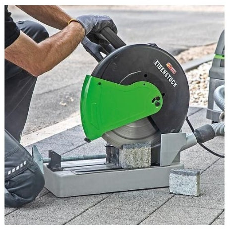 Scie EIBENSTOCK EST350.3 Portative 230 V - 2400 W + Disque Diamant ST80350 Ø 350 mm Offert