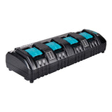 Chargeur 4 batteries MAKITA DC18SF 196426-3 Makstar Li-Ion 14,4 à 18 V