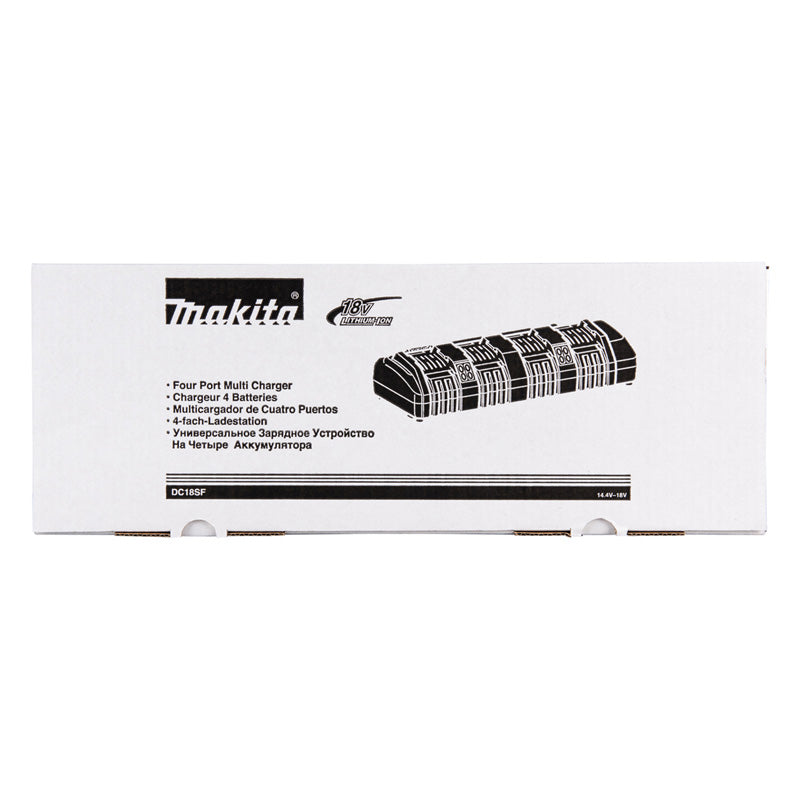 Chargeur 4 batteries MAKITA DC18SF 196426-3 Makstar Li-Ion 14,4 à 18 V